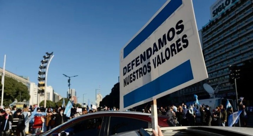 Los Banderazos se hicieron sentir en la Argentina
