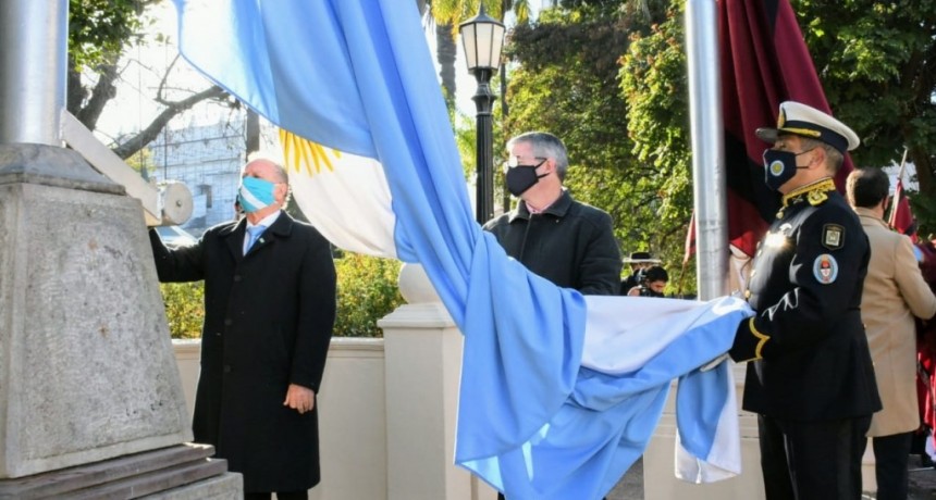 El Vicegobernador encabezó los actos del aniversario de la Independencia Nacional 
