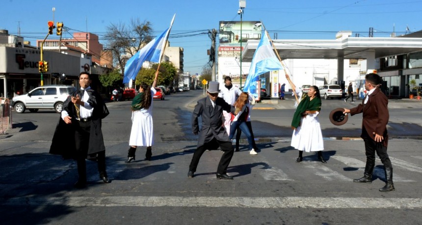 Los salteños sorprendidos con la celebración del 9 de Julio