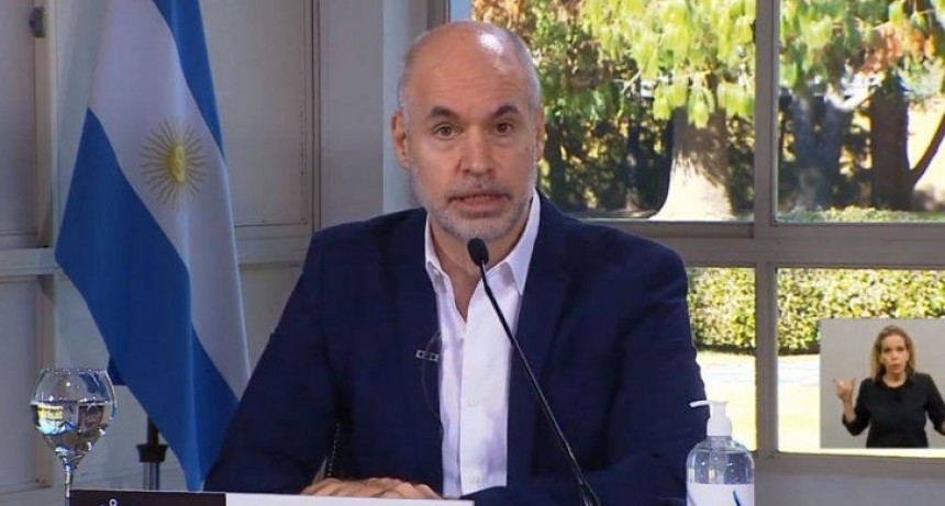 Horacio Rodríguez Larreta, adelantó el plan de flexibilización 