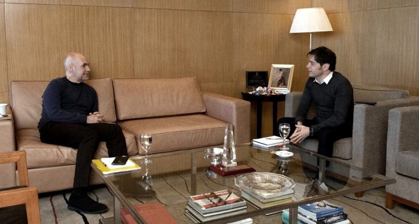 Kicillof y Rodríguez Larreta analizan la situación de la Covid en el AMBA