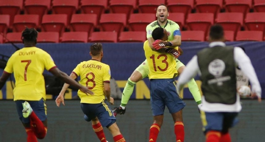 Colombia eliminó a Uruguay en los penales 