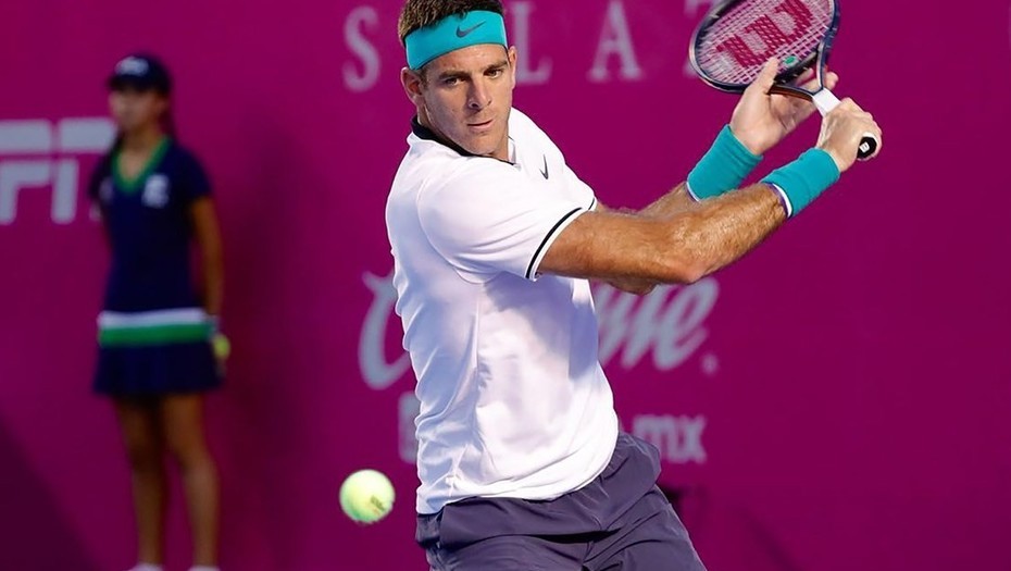 Juan Martín Del Potro avanza en el abierto de los Cabos Juan Martín Del Potro avanza en el abierto de los Cabos