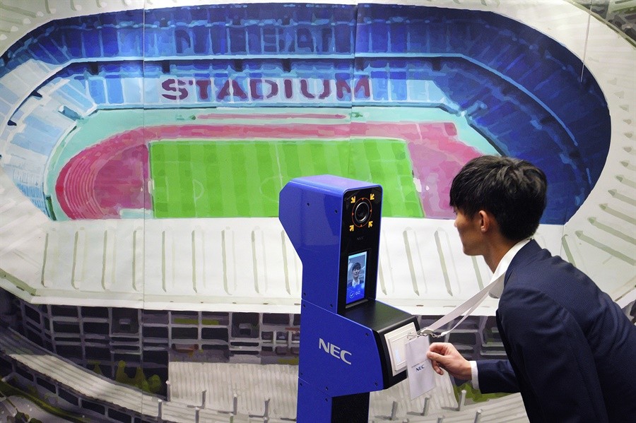 Juegos Olímpicos Tokio 2020:reconocimiento facial Juegos Olímpicos Tokio 2020:reconocimiento facial