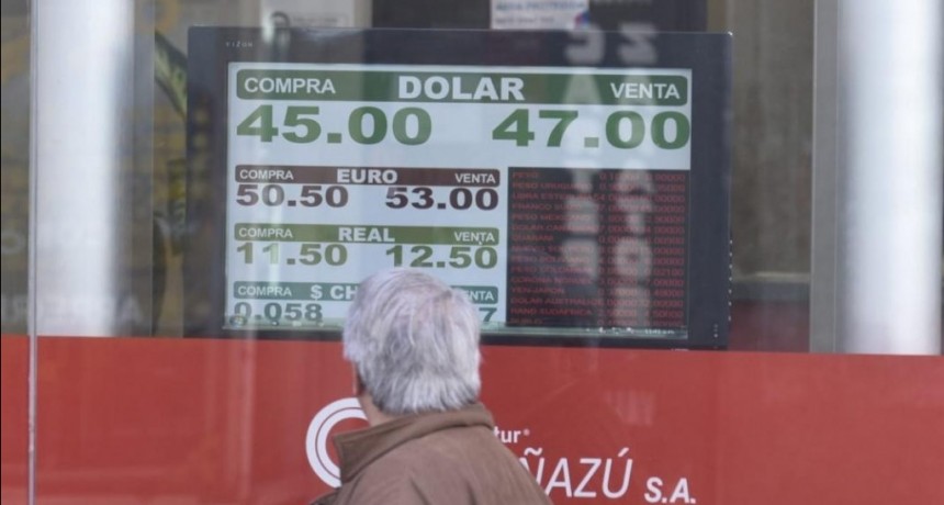 El dólar trepó por arriba de $47