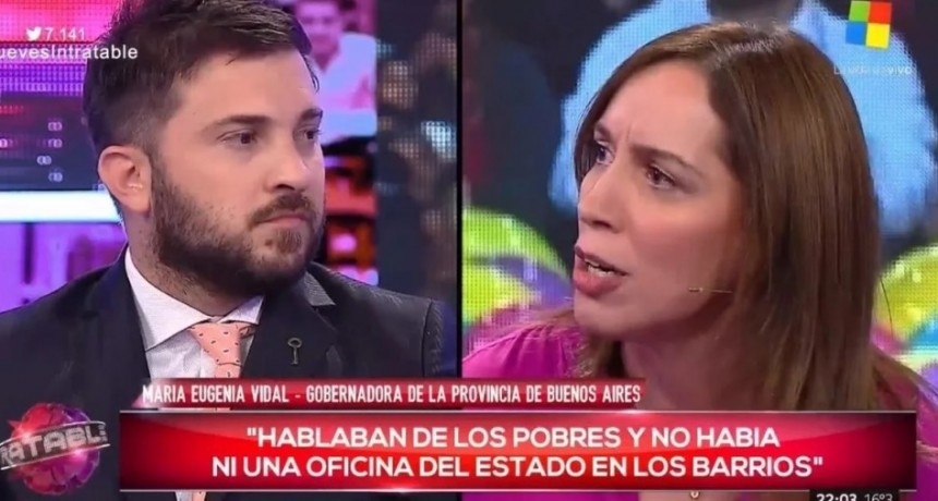 María Eugenia Vidal:soy la gobernadora al que no le gusta que se la banque