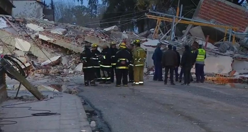 Se derrumbo un edificio en Buenos Aires