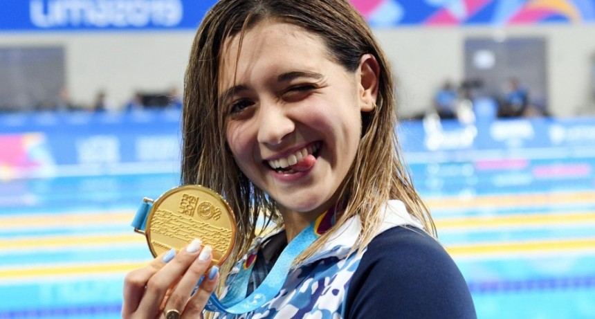 Delfina Pignatiello ganó el oro en los 800 metros libre