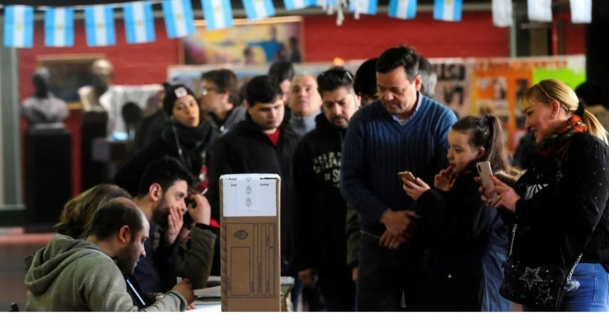 Hasta ahora fue a las urnas el 80% del padrón nacional