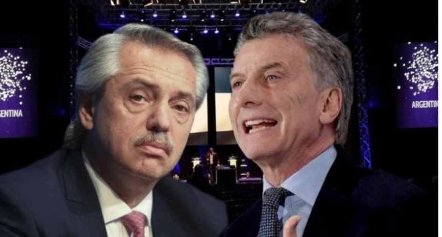 Macri tuvo una larga y buena conversación con Alberto Fernández