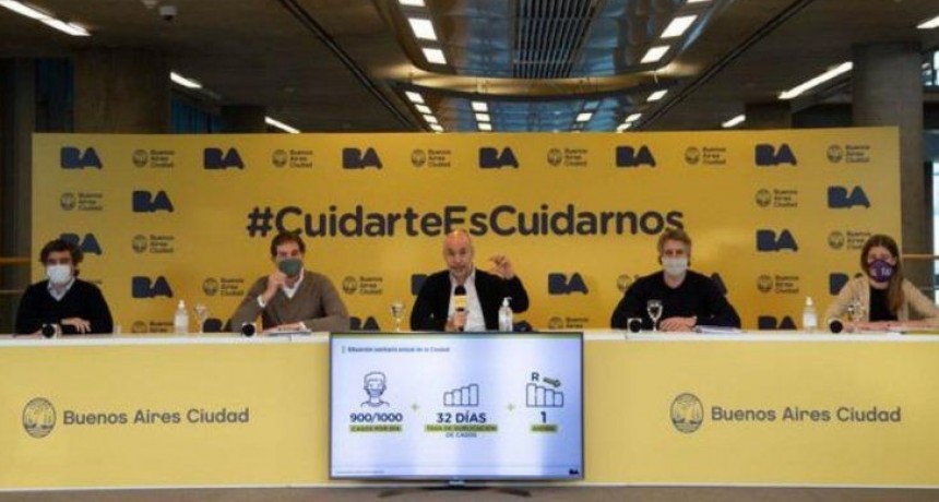 Horacio Rodriguez Larreta anuncia la gradual de apertura en la Ciudad
