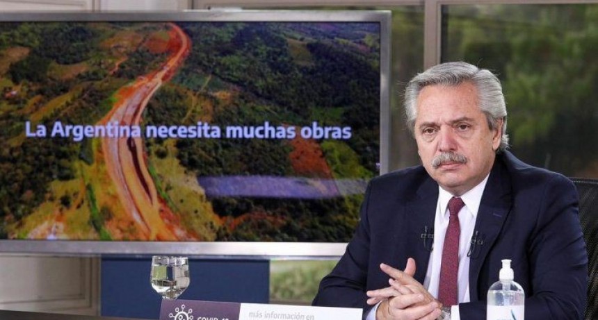 El Presidente lanzo plan obras públicas de $22 mil millones