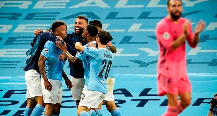 Manchester City ganó 2-1 al Real Madrid