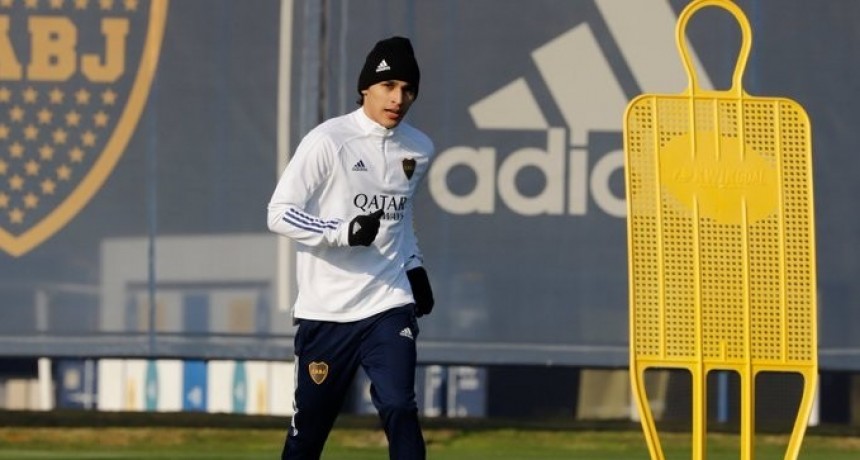 Franco Soldano se suma a los entrenamiento en Ezeiza
