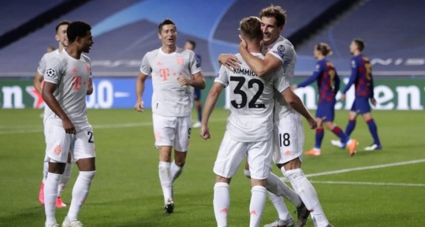 El Barça perdió por paliza frente a Bayern Munich  