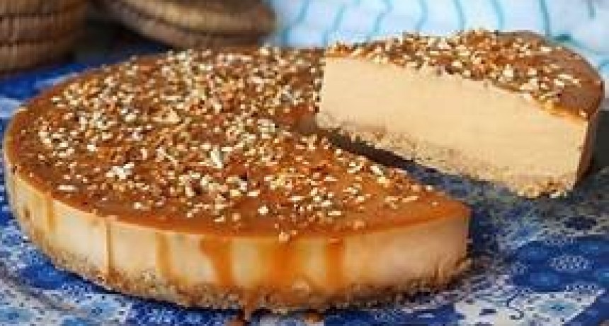 Tarta de dulce de leche sin horno