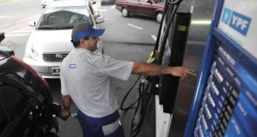 YPF aumentó 4,5% promedio los precios de la nafta y el gasoil
