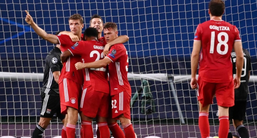 Bayern Munich goleó a Olympique Lyon