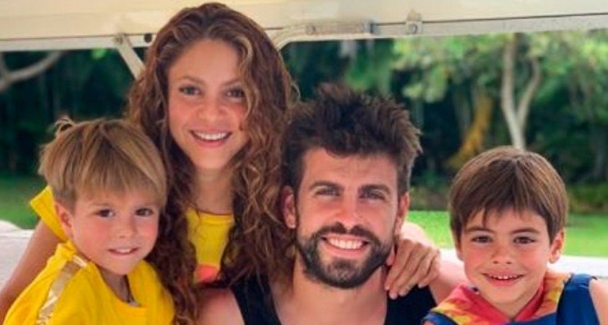 Shakira y Gerard Piqué, diversión con sus hijos en las Maldivas