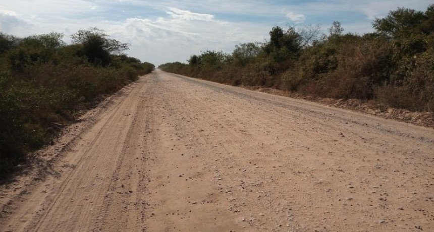 Pavimentan la Ruta 86