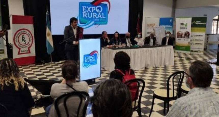 Martín de los Ríos destacó el esfuerzo de los productores y la Sociedad Rural Salteña