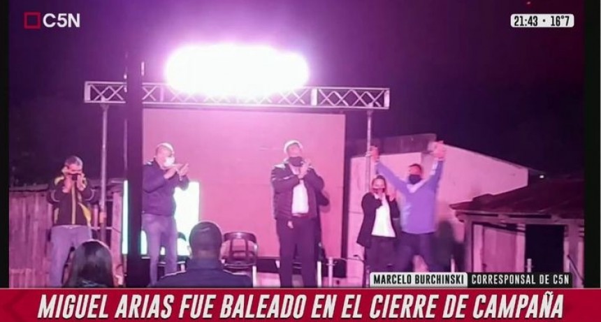 Balearon a un diputado en Corrientes en el cierre de campaña