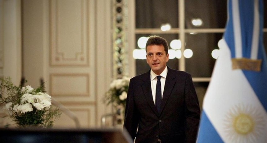 Sergio Massa: definió el ordenamiento fiscal y financiamiento internacional