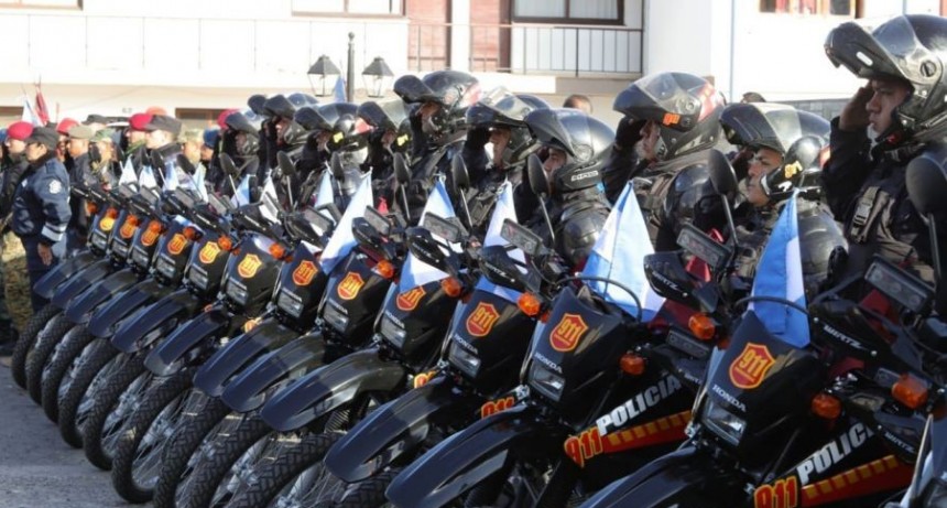  El servicio de seguridad Provincial cuenta con nuevas motos