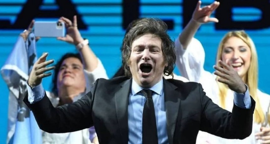 Javier Milei fue el más votado a nivel nacional