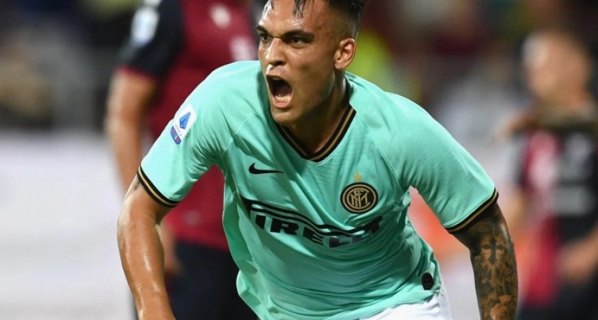 El Inter ganó de la mano de Lautaro Martínez