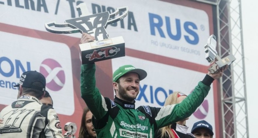 Canapino logró su primera victoria en el TC