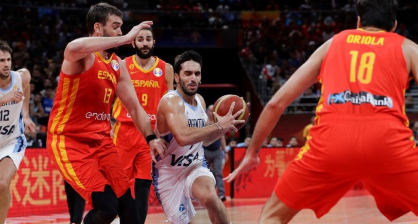 La Selección Argentina perdió ante España
