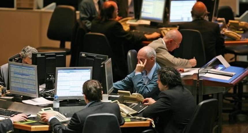 La bolsa porteña  cayo un 3,33%