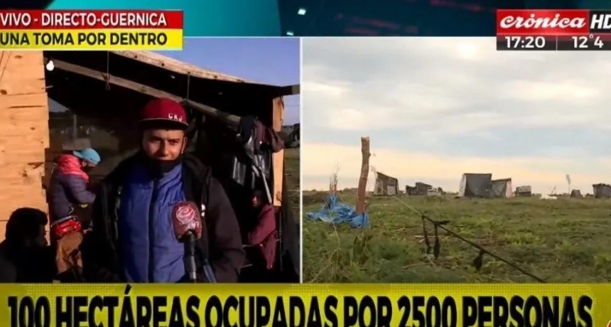  Más de 2500 personas ocupan más de 100 hectáreas en la localidad de Guernica 