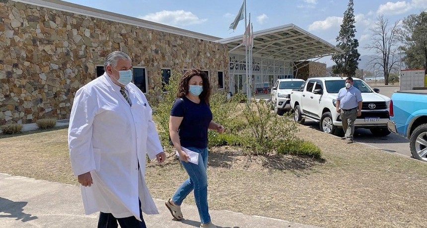 Juan José Esteban recorrió el Centro de Convenciones de Limache