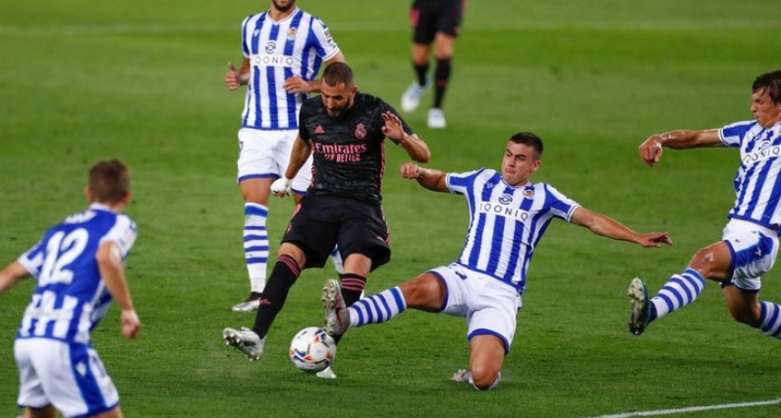 El Real Madrid empató ante el Real Sociedad