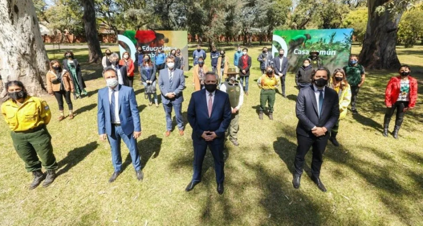 Fernández presentó el Plan de Políticas Ambientales