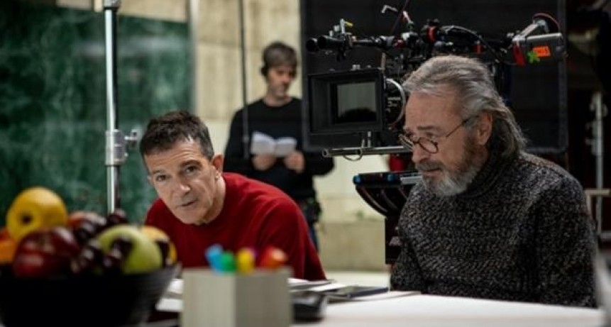 Antonio Banderas y Penélope Cruz retoman el rodaje de 'Competencia oficial'
