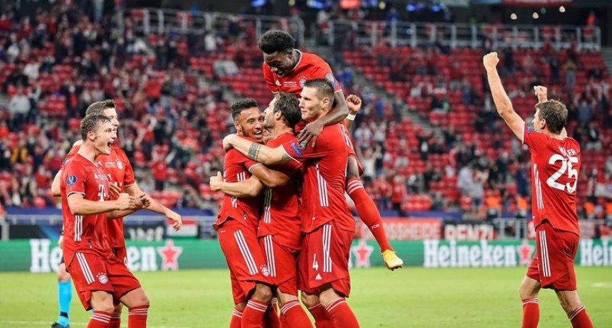 Bayern Munich le ganó al Sevilla y se consagró campeón de la Supercopa de Europa