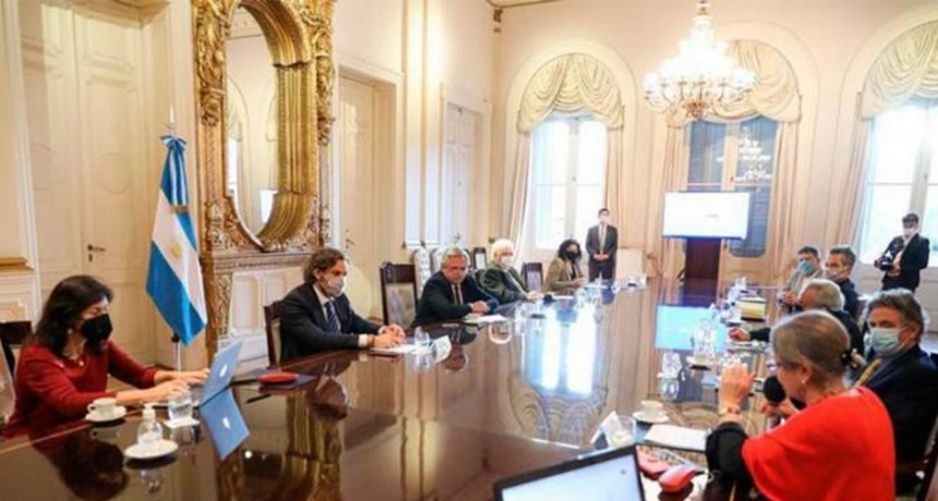 Alberto Fernández analiza como va seguir la cuarentena