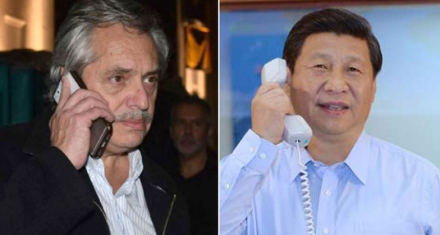 Alberto Fernández hoy dialoga con Xi Jinping 