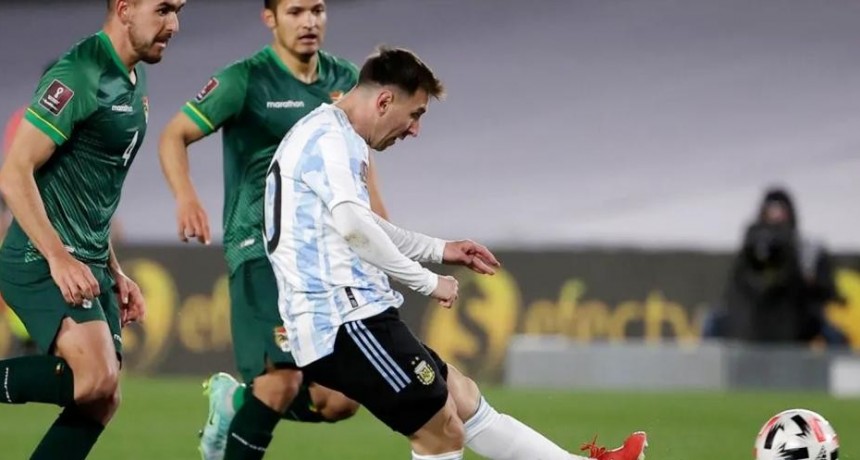 La Argentina derrota a Bolivia por 3 a 0 EN VIVO
