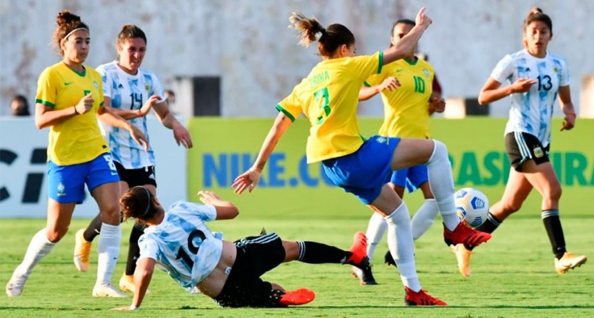 El Seleccionado Femenino Argentino perdió ante Brasil en un amistoso