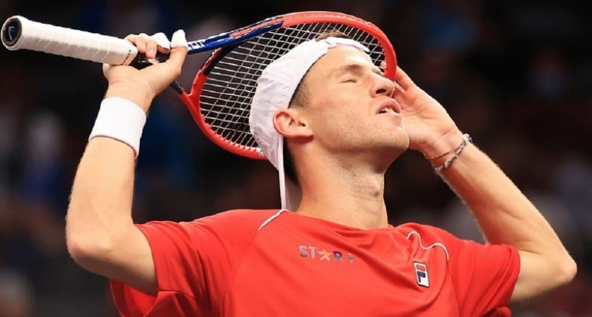 Diego Schwartzman derrotado en la Laver Cup