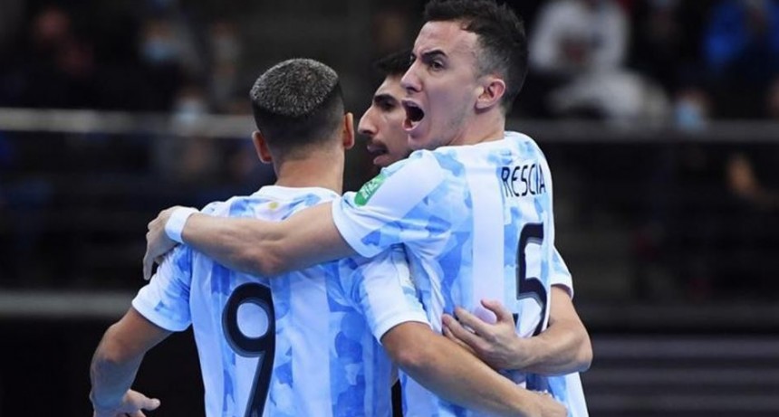 Argentina venció 2-1 a Brasil y clasificó a la final del Mundial de futsal