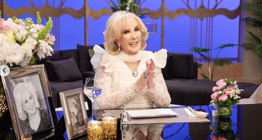 Mirtha Legrand regresó a la televisión: 'Pensé que no volvía más'