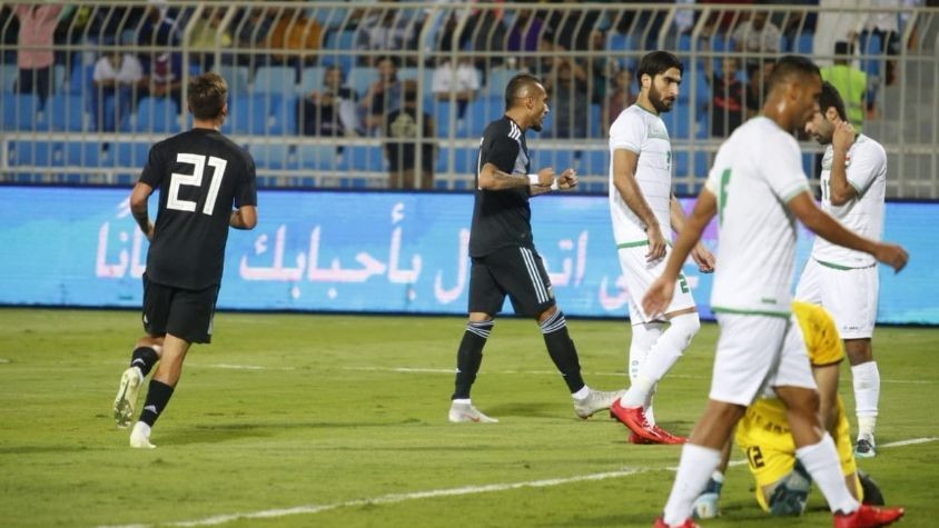 La Selecciòn Argentina goleo a Irak La Selecciòn Argentina goleo a Irak