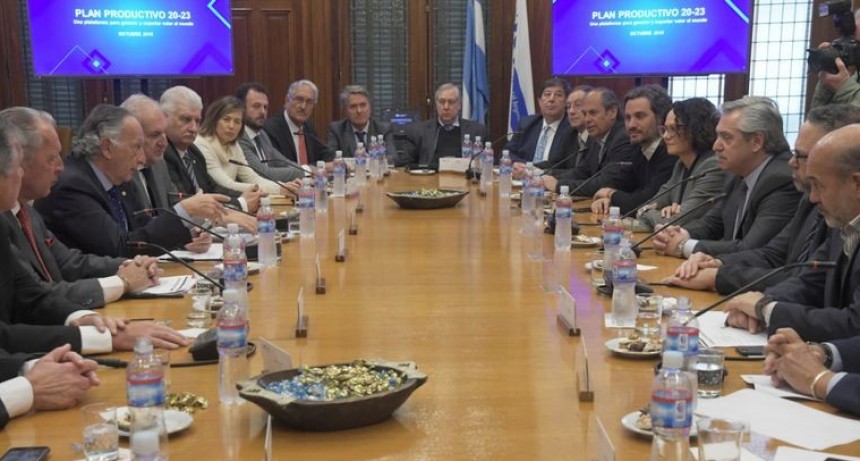 La UIA está reunida con Alberto Fernández y su equipo económico