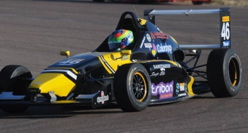 Jeremías Olmedo logró subir al podio en la FR 2,0