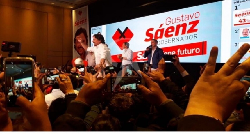 Sáenz derrotó a los candidatos del Frente de Todos